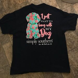 🐾Dog Mom Simply Southern tee🐾